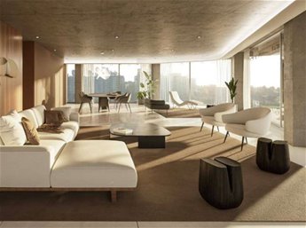 Apartamento de 3 dormitorios con estudio y 3 garajes