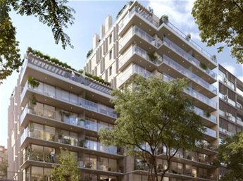 Apartamento de 1 dormitorio en piso 1 Pocitos