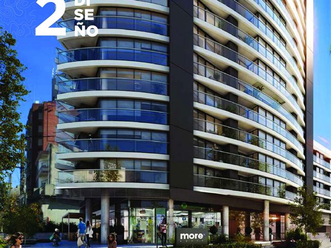 BUCEO Venta magnífico Apartamento 2 Dormitorios y 2 Baños Piso 24 al frente, vista al mar, AMENITIES: Piscinas abierta y cerrada, Barbacoa con Parrillero, Gimnasio, Cowork - foto 4