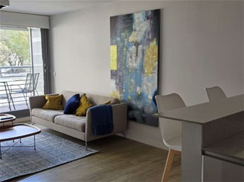 ALQUILER APARTAMENTO PUNTA CARRETAS CON MUEBLES 1 DORMITORIO TERRAZA GARAJE.PRECIOSO!