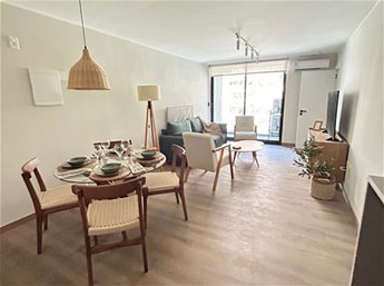 Venta apartamento lujo 65 m2 1 dormitorio terraza todo amoblado Pocitos casi Rambla