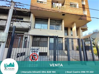 ATENCION INVERSORES! YA CON RENTA! VENTA DE LOCAL COMERCIAL + APTO DE 3 DORMITORIOS SOBRE AVENIDA! LA BLANQUEADA!