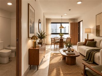Apartamento 1 Dormitorio a estrenar  La Blanqueada  al frente con Terraza vivienda promovida - foto 7