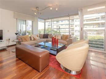 ALQUILER APARTAMENTO EN PUNTA CARRETAS - 3 DORMITORIOS, ESTAR, SERVICIO Y 2 GARAJES - foto 4