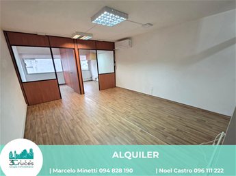 ALQUILER!! GRAN OFICINA EN EXCELENTE PUNTO! A PASOS DE AV 18 DE JULIO!! CENTRO!!