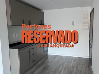Alquiler de apartamento de 1 dormitorio en la Blanqueada.