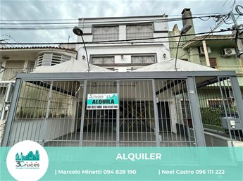 ALQUILER Gran Local Comercial + Casa de Altos | 300 m² | Parque Rodó
