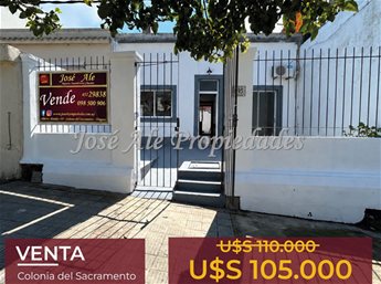 EN VENTA NUEVO PRECIO!!! CASA UBICADA A 50M DE AV ARTIGAS, EN EL CENTRO DE COLONIA.