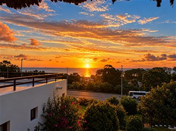 Posada en Punta Ballena con vista al mar