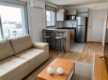 Alquiler Apartamento 1 Dormitorio Amueblado en Pocitos