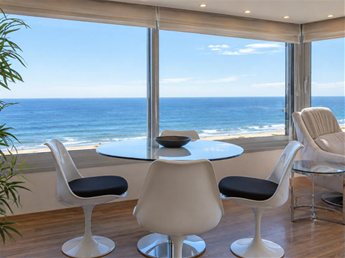 APARTAMENTO ALQUILER TEMPORAL PLAYA BRAVA PRIMERA LINEA 3 DORMITORIOS EN SUITE VISTA AL MAR