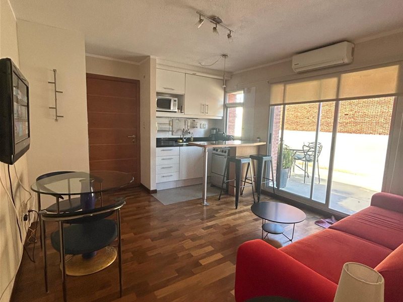 Un dormitorio con gran terraza en excelente punto, completamente amueblado - foto 1