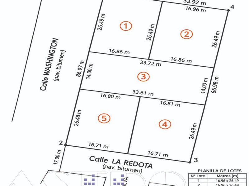 LOTE DE 5 TERRENOS EN VENTA - foto 3