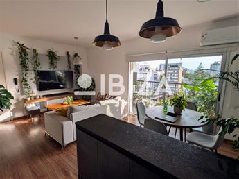 Hermoso apartamento Paullier y Colonia, 1 dormitorio, terraza con parrillero