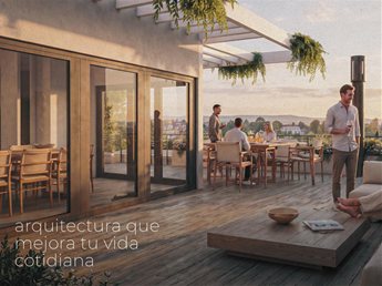 MALVIN, VILLAGE III Oportunidad! Pre Venta Apartamento Penthouse 3 DormitorioS, terraza de 32m2,  finas terminaciones,  AMENITIES: Barbacoa con parrillero, Gimnasio, Entrega: Julio 2028 - foto 7