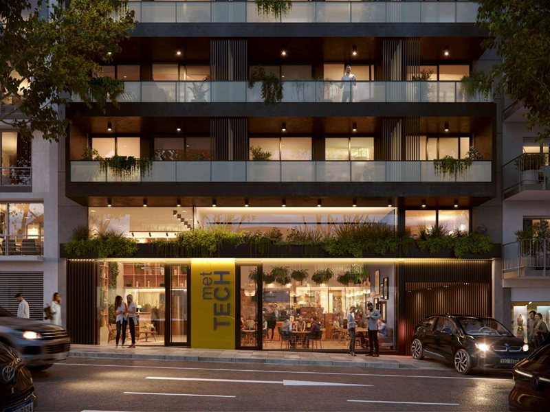 Met Tech | Piscina infinita y gym | Mono y 2 dorm. a estrenar en Cordón | Desde USD 122.388 - foto 2
