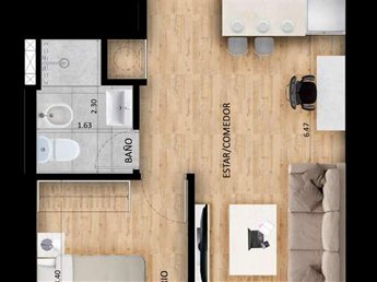 Noveau Soho | Últimas 2 unidades |  1 dorm. a estrenar en Cordón  | Desde USD 159000 - foto 7