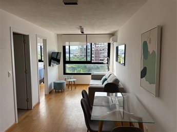 Alquiler apartamento pocitos 1 dormitorio super lindo equipado a metros de WTC