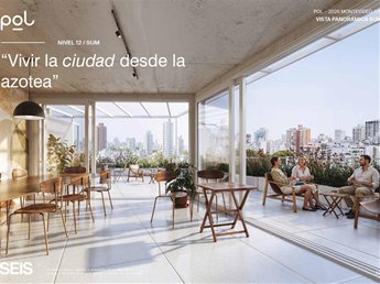 PARQUE RODO Venta Apartamento 1 Dormitorio, amplias terrazas, vistas despejadas, muy luminoso, finas terminaciones, AMENITIES: Barbacoa con Parrillero, Cowork, Laundry - foto 4
