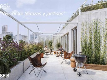 PARQUE RODO Venta Apartamento 1 Dormitorio, amplias terrazas, vistas despejadas, muy luminoso, finas terminaciones, AMENITIES: Barbacoa con Parrillero, Cowork, Laundry - foto 6