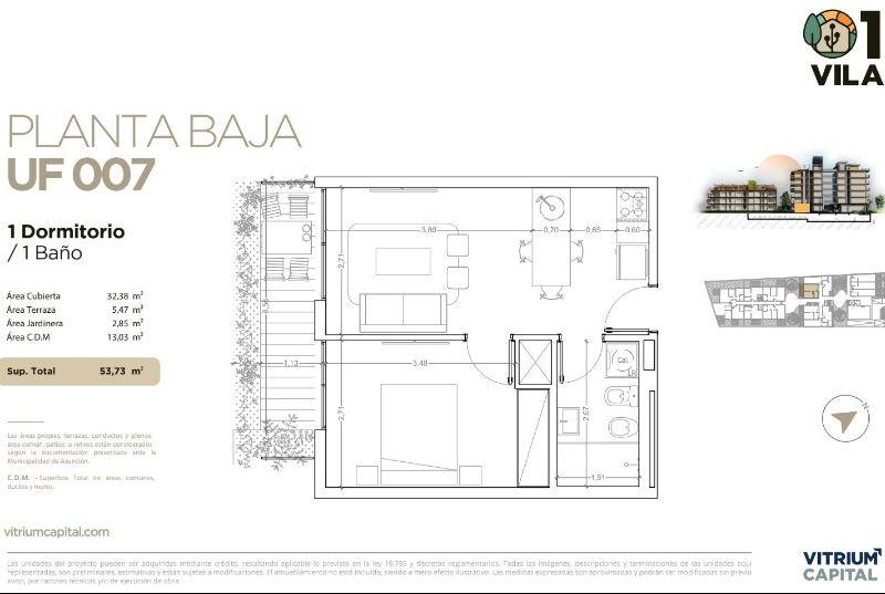 Venta apartamentos de  1 y 2 dorm. a estrenar a una cuadra Hospital de Clínicas, se entrega ya ! - foto 3