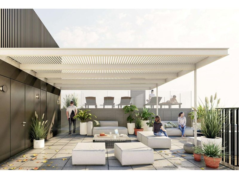 PUNTA CARRETAS Pre Venta Apartamento Monoambiente Piso 5, terrazas, vistas despejadas, AMENITIES: Barbacoa con parrillero, Piscina, Cowork, Laundry, Entrega: Abril 2027 - foto 4