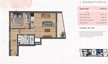 Apartamento en Pocitos Nuevo