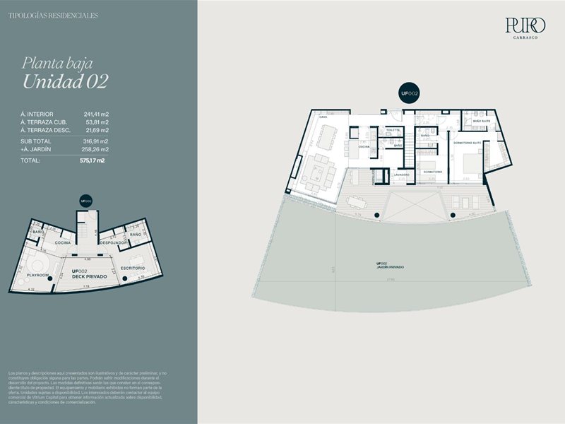 Puro Carrasco, venta apartamento de lujo de 4 suites, 3 garajes amenities! - foto 2