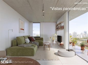 PARQUE RODO Venta Apartamento 1 Dormitorio Piso 4 a metros de la Rambla, con amplias terrazas, finas terminaciones, muy luminoso, vistas despejadas - foto 6