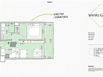 Apartamento en Palermo