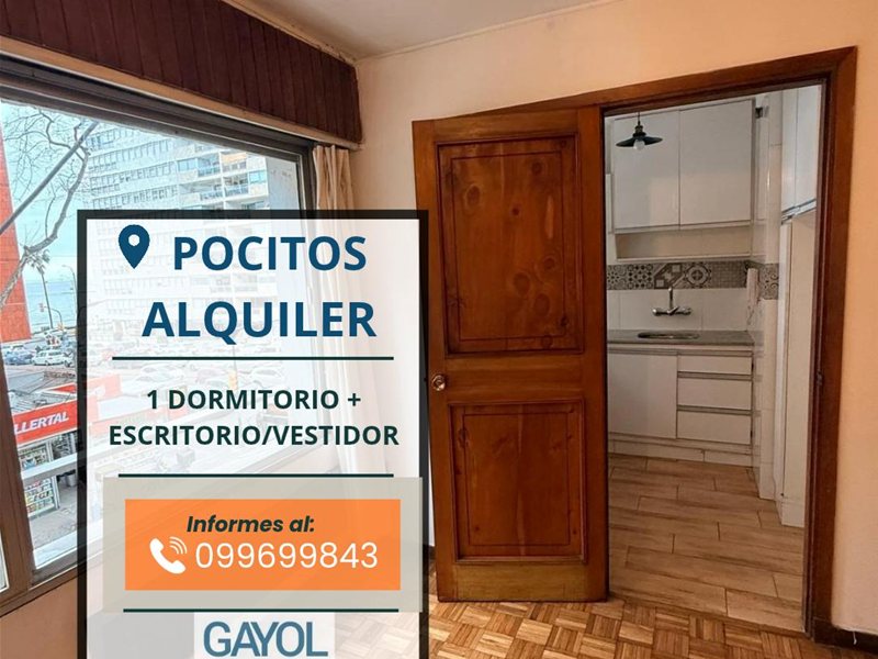 Se alquila apartamento al frente, 1 dormitorio, ubicado sobre Benito Blanco. - foto 2