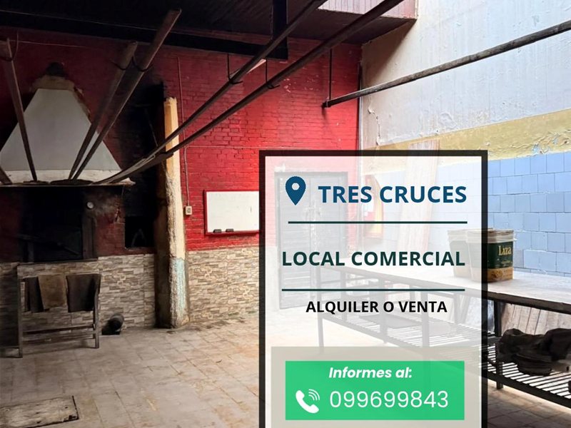 OPORTUNIDAD DE INVERSIÓN Estratégico Local Comercial en Padrón Único · Tres Cruces Opción Corporativa, Local Comercial de 295 m², Ideal Gastronomía / Logística, Horno a Leña - foto 1