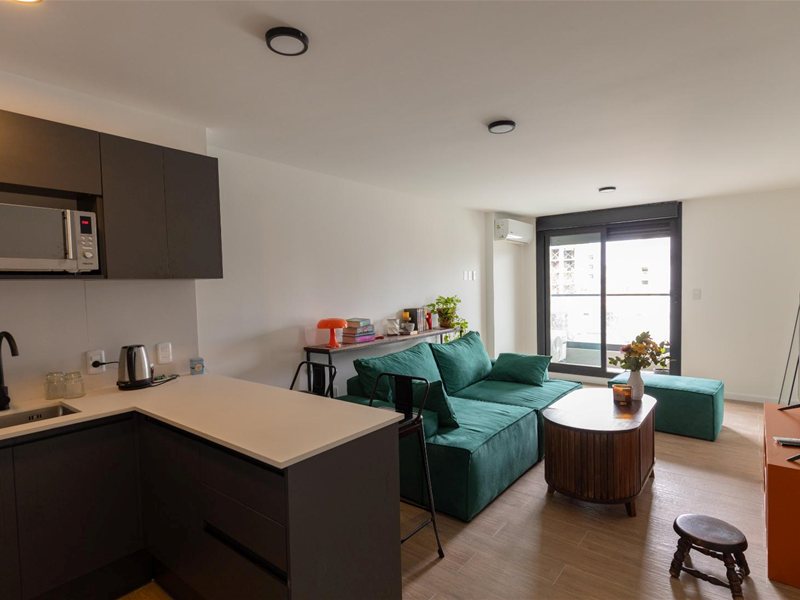 ALQUILER APARTAMENTO CON MUEBLES 1 DORMITORIO MALVIN - foto 2