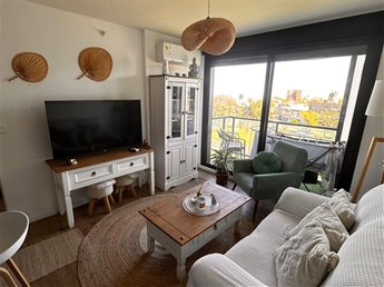 Alquiler apartamento de 1 dormitorio al frente vista despejada Malvín - foto 5