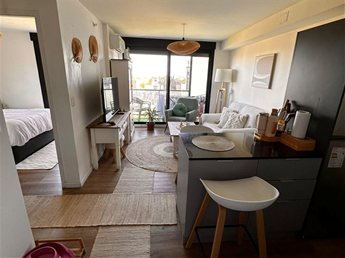 Alquiler apartamento de 1 dormitorio al frente vista despejada Malvín - foto 7