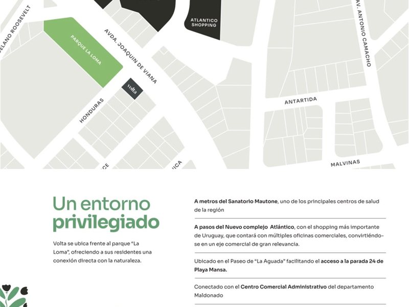 APARTAMENTOS DE 1 Y 2 DORM EN EDIFICIO VOLTA MALDONADO - foto 2