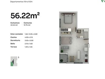 Apartamento en Punta del Este - California Park
