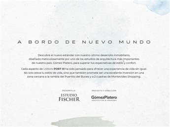 Apartamento en Buceo