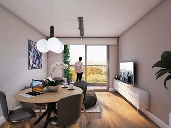 ONN Be Hache Paullier | Últimas 2 unidades | 1 dorm. con renta en Tres Cruces | Alquilado hasta abril 2027 | Desde USD 125.000 - foto 5