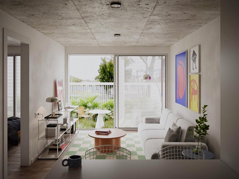 EN OBRA QUEDAN SOLO 2 EN PB DE 1 DORMITORIO OCUPA FIN DE 2027 - foto 3