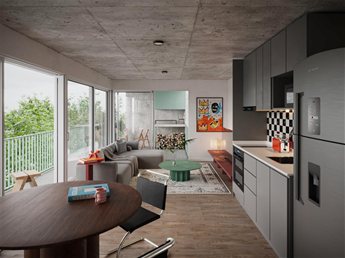 EN OBRA QUEDAN SOLO 2 EN PB DE 1 DORMITORIO OCUPA FIN DE 2027 - foto 6