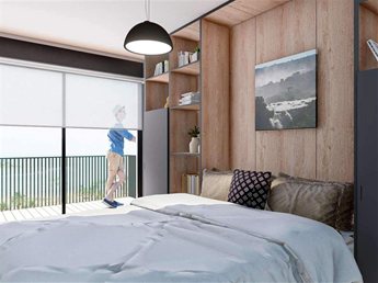 Cosmopolitan | Frente a la Rambla | Mono, 1 y 2 dorm. a estrenar en Parque Rodó | Entrega inmediata | Desde USD 135.500 - foto 4