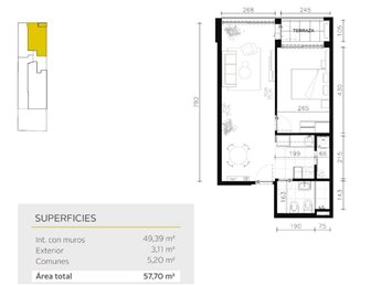 Apartamento en Cordón