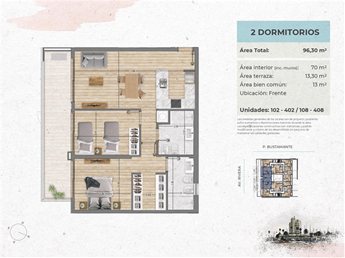 Apartamento en Buceo