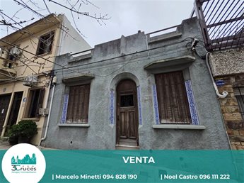 ATENCION INVERSORES! OPORTUNIDAD! CASA EN PADRON UNICO CON MUCHAS POSIBILIDADES A PASOS DE AV GARIBALDI Y AV 8 DE OCTUBRE! LA BLANQUEADA!