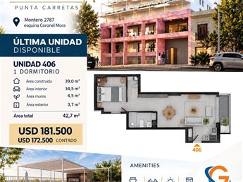 Apartamento en Punta Carretas