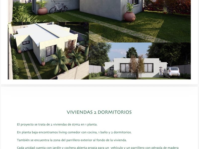 Estrená en Solymar Norte | Casas de 2 dormitorios con fondo y parrillero - foto 3