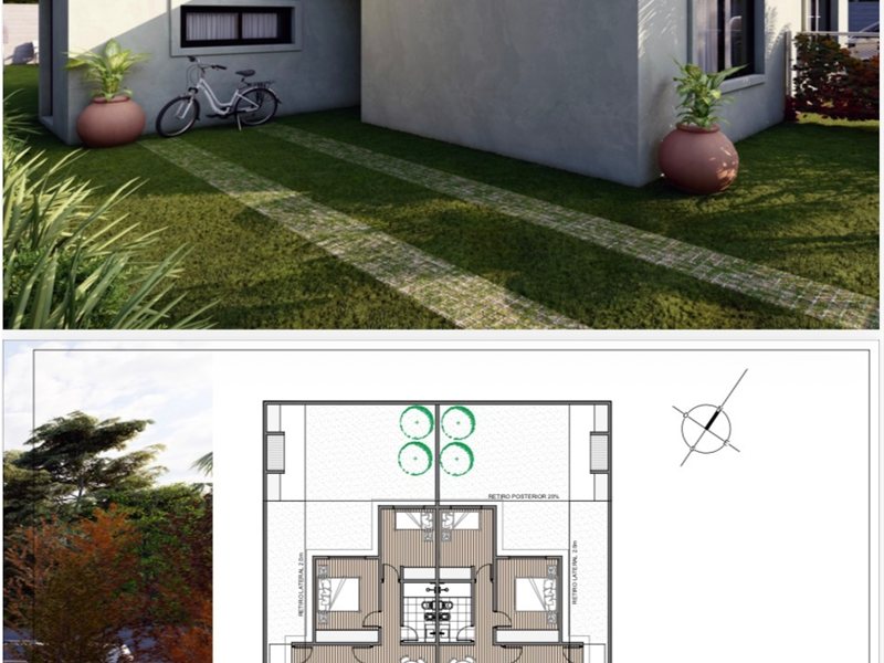 Estrená en Solymar Norte | Casas de 2 dormitorios con fondo y parrillero - foto 2
