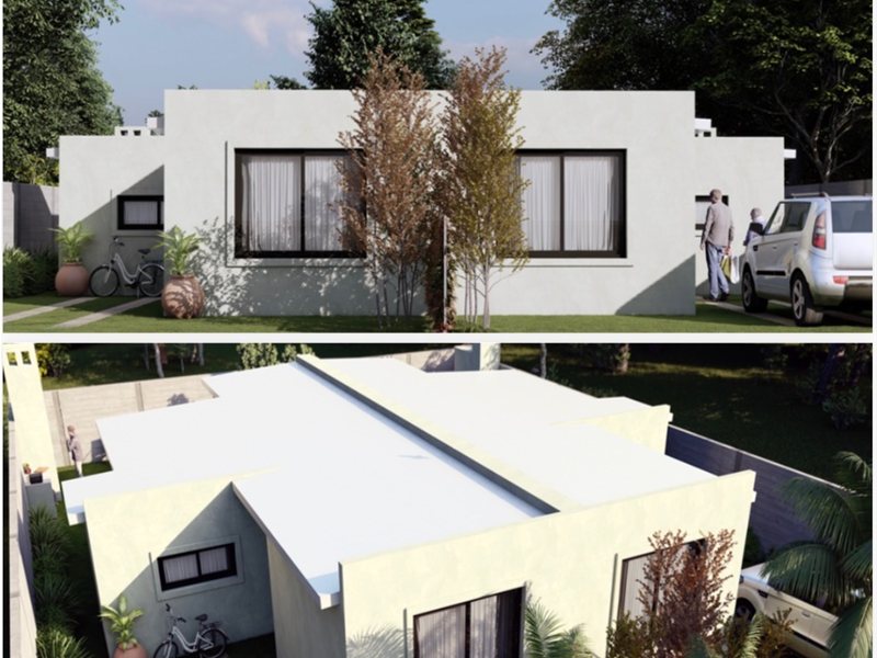 Estrená en Solymar Norte | Casas de 2 dormitorios con fondo y parrillero - foto 1